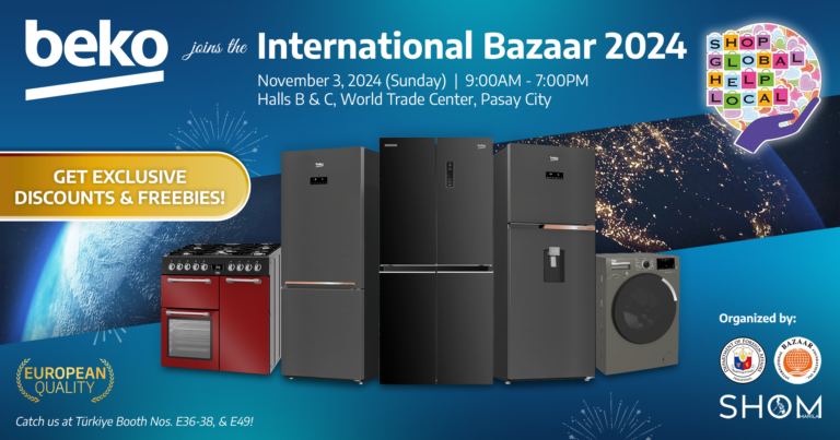 Get up to 40% off on Beko appliances exclusively at the International Bazaar 2024