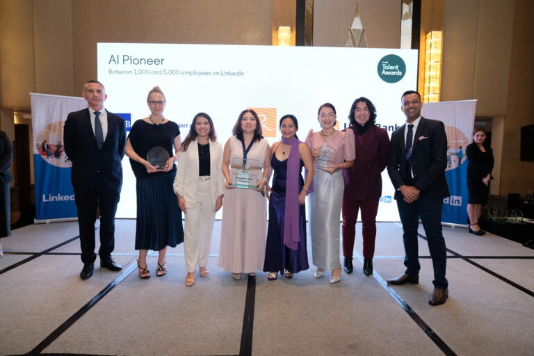 UnionBank hailed AI Pioneer at the 2024 LinkedIn Talent Awards