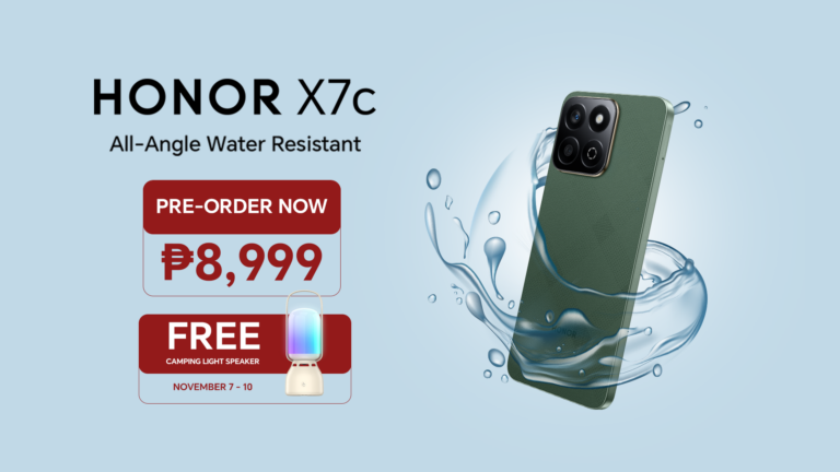 All-Angle Water-Resistant HONOR X7c, NOW Available for Only Php 8,999!