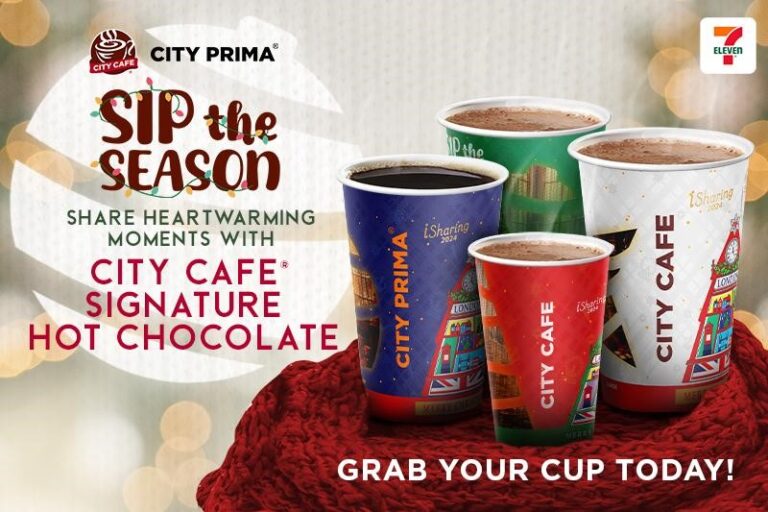 Sip the Season’s Warmth With 7-Eleven’s City Cafe Signature Hot Chocolate