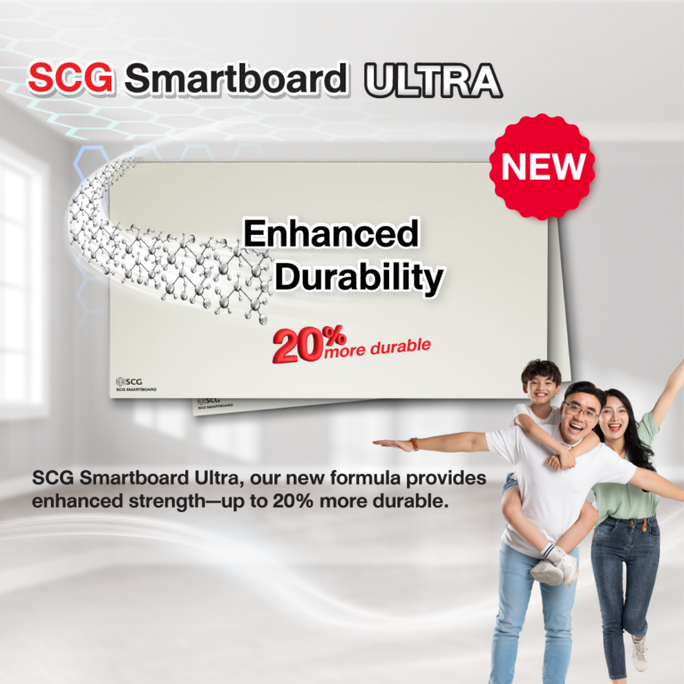 SCG elevates construction with the sustainable and innovative Smartboard Ultra
