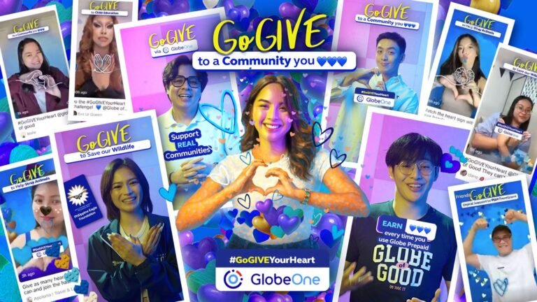 Globe launches #GoGIVEYourHeart Challenge to mobilize GenZ support for local communities Marks Globe and Tiktok partnership for TikTok for Good campaign Globe launches #GoGIVEYourHeart Challenge to mobilize GenZ support for local communities Marks Globe and Tiktok partnership for TikTok for Good campaign