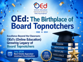 Excellence Beyond the Classroom: OEd’s (Online Education) Growing Legacy of Board Topnotchers